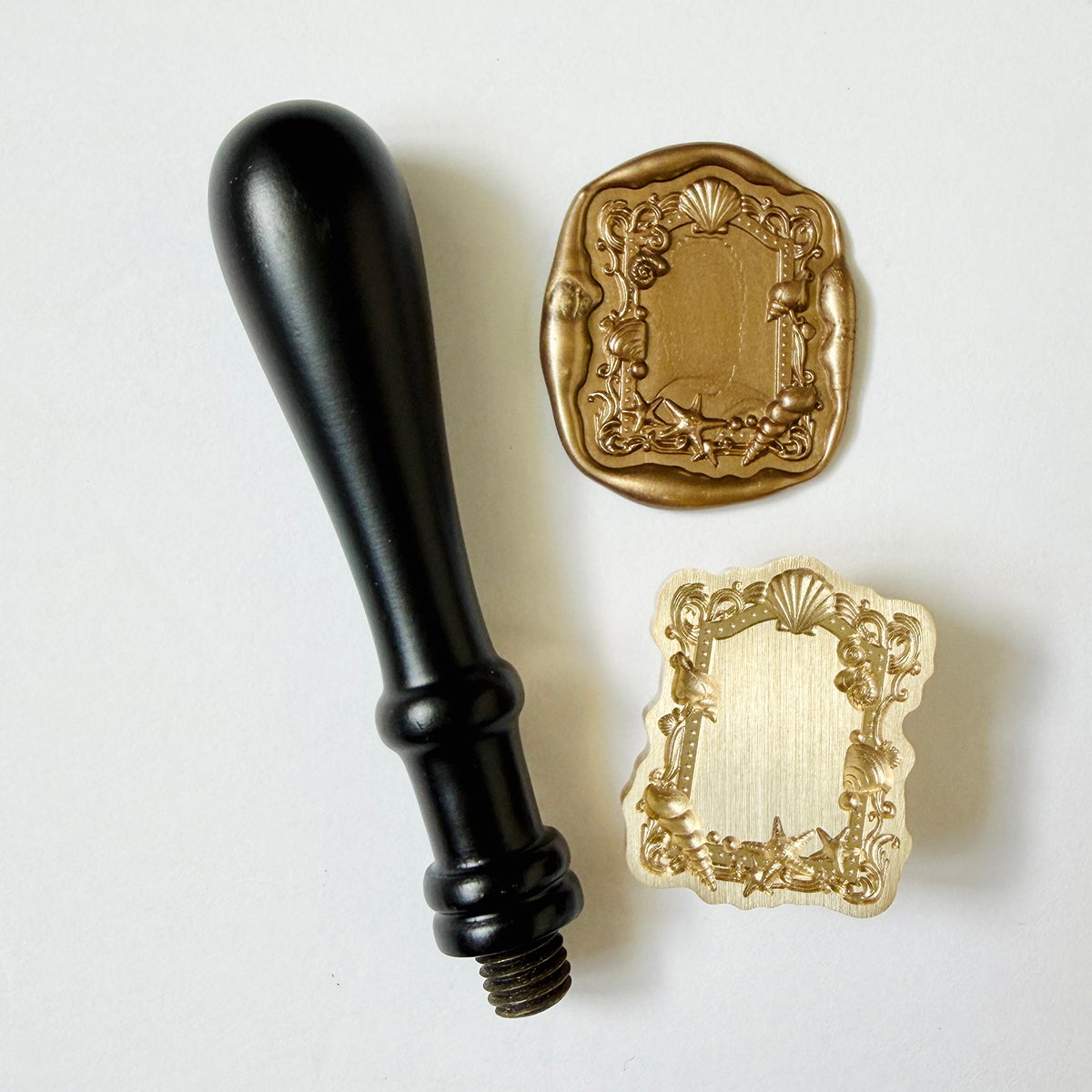 Sea Frame No. 3 Wax Seal Stamp 3-D