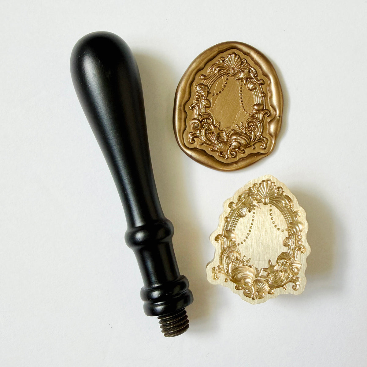 Sea Frame No. 4 Wax Seal Stamp 3-D