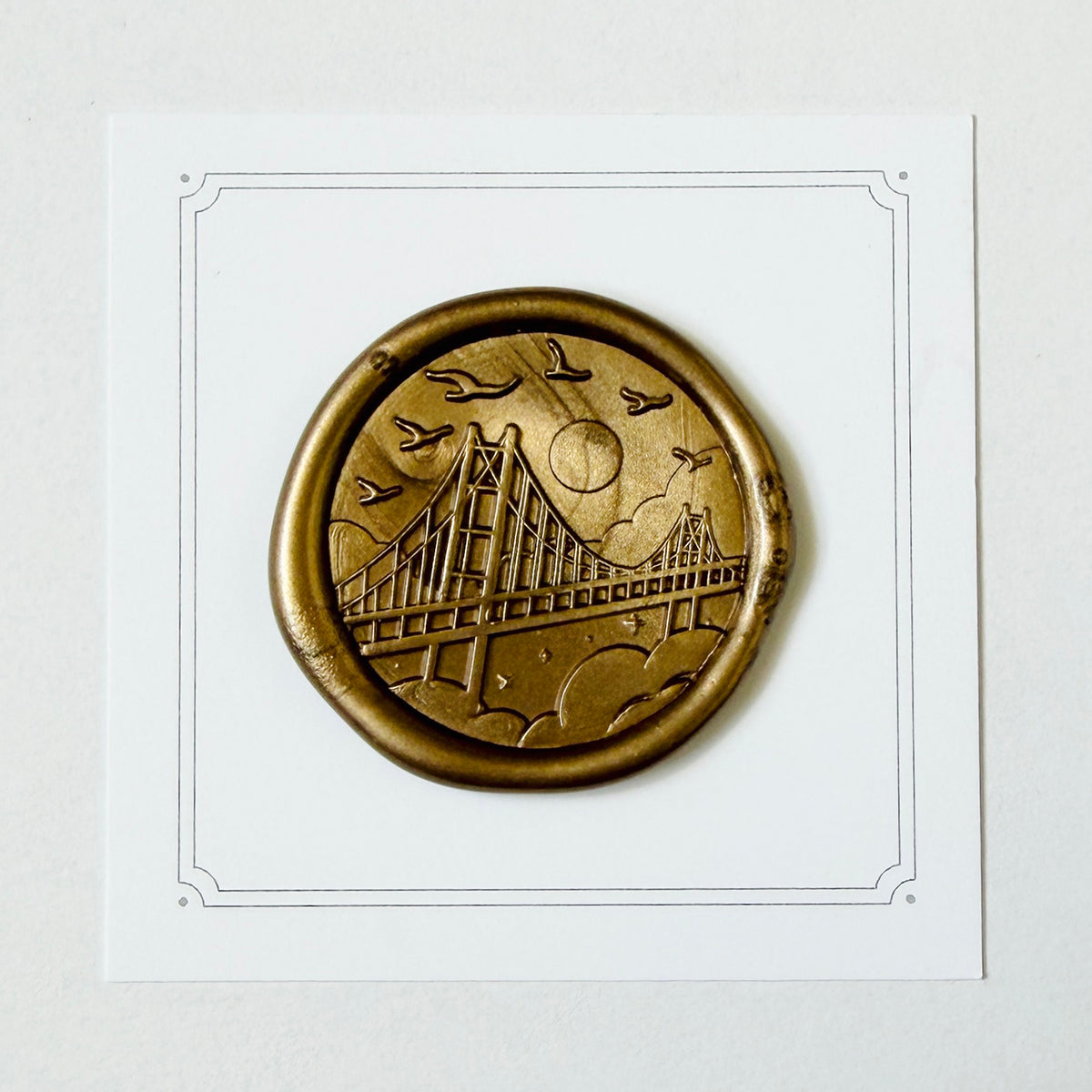 San Francisco Bridge Wax Seal Stamp