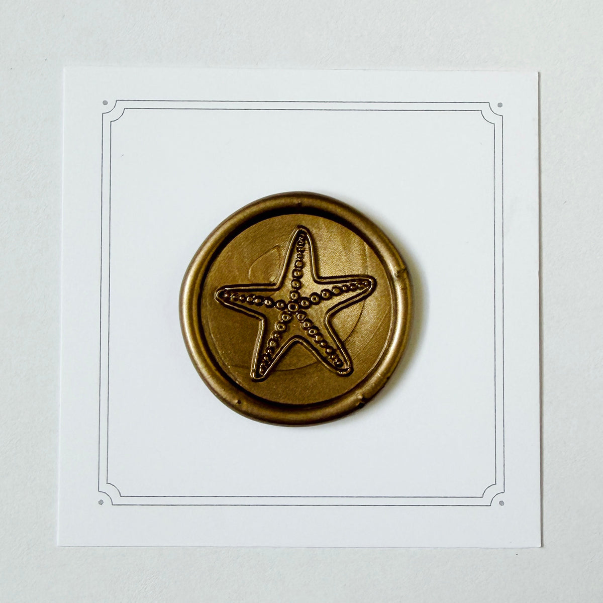 Starfish Wax Seal Stamp