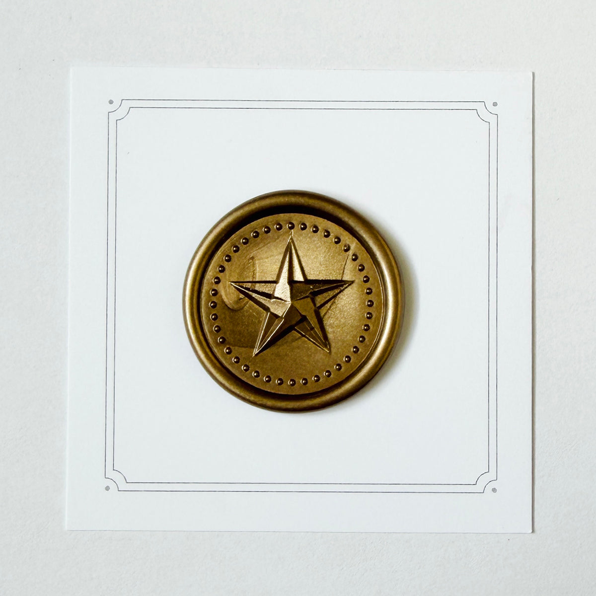 Star Wax Seal Stamp 3-D