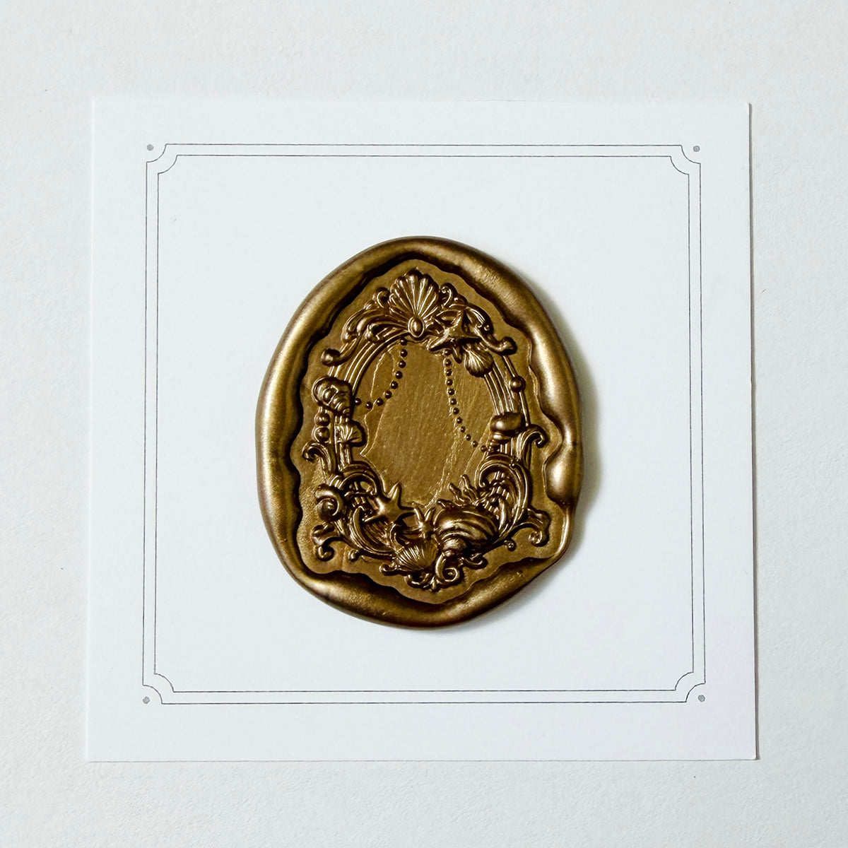 Sea Frame No. 4 Wax Seal Stamp 3-D