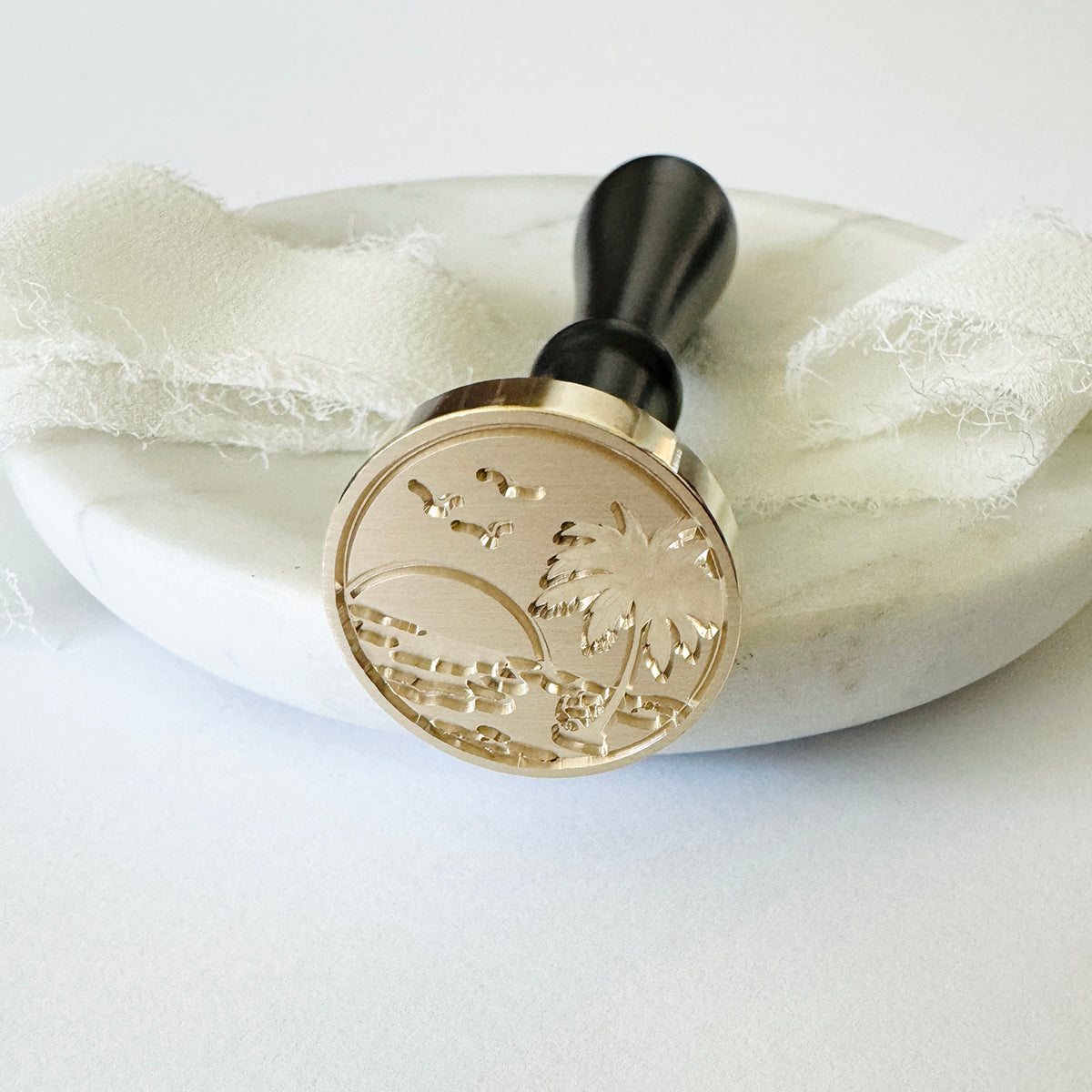 Beach Wax Stamp