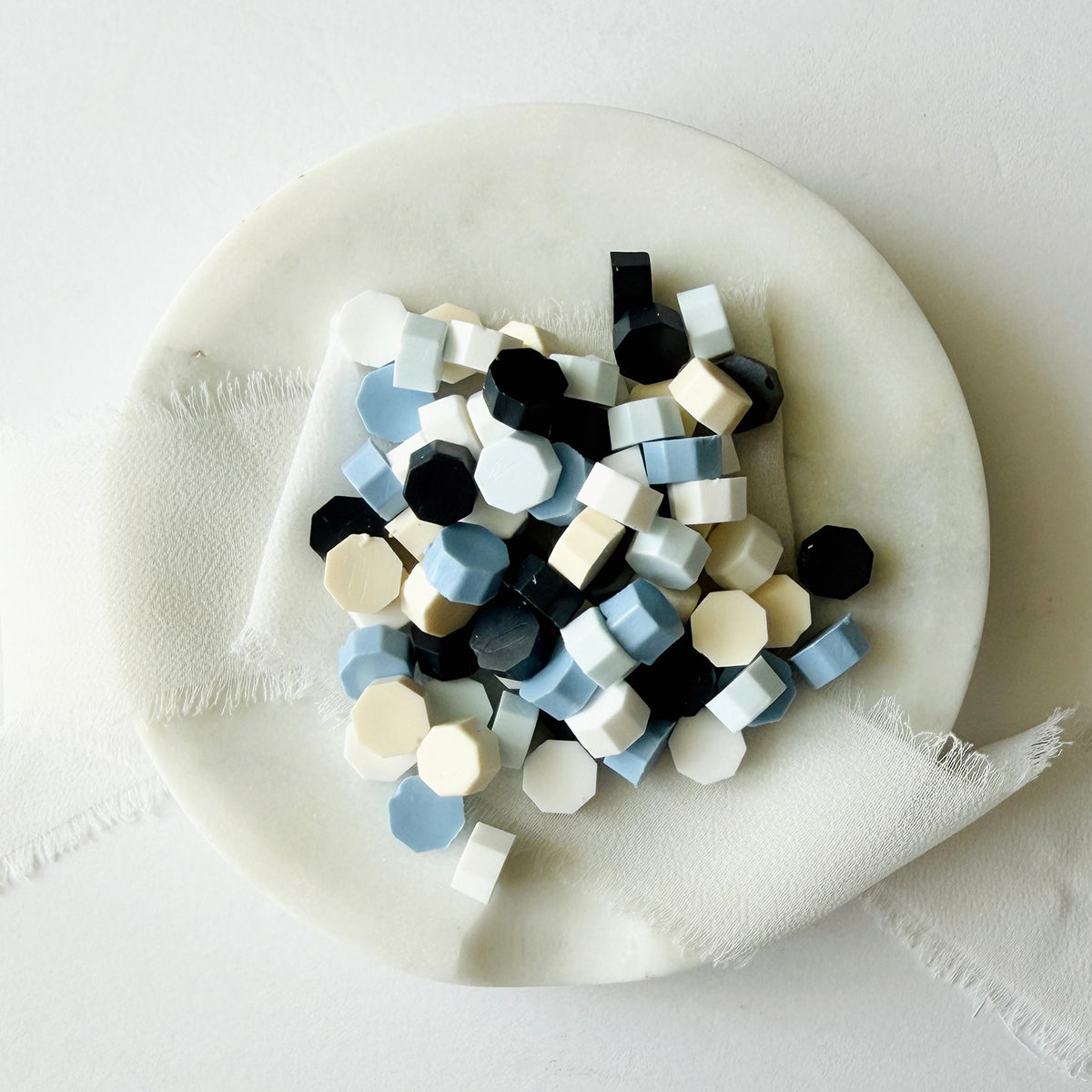 Dusty Blue Blend Sealing Wax Beads