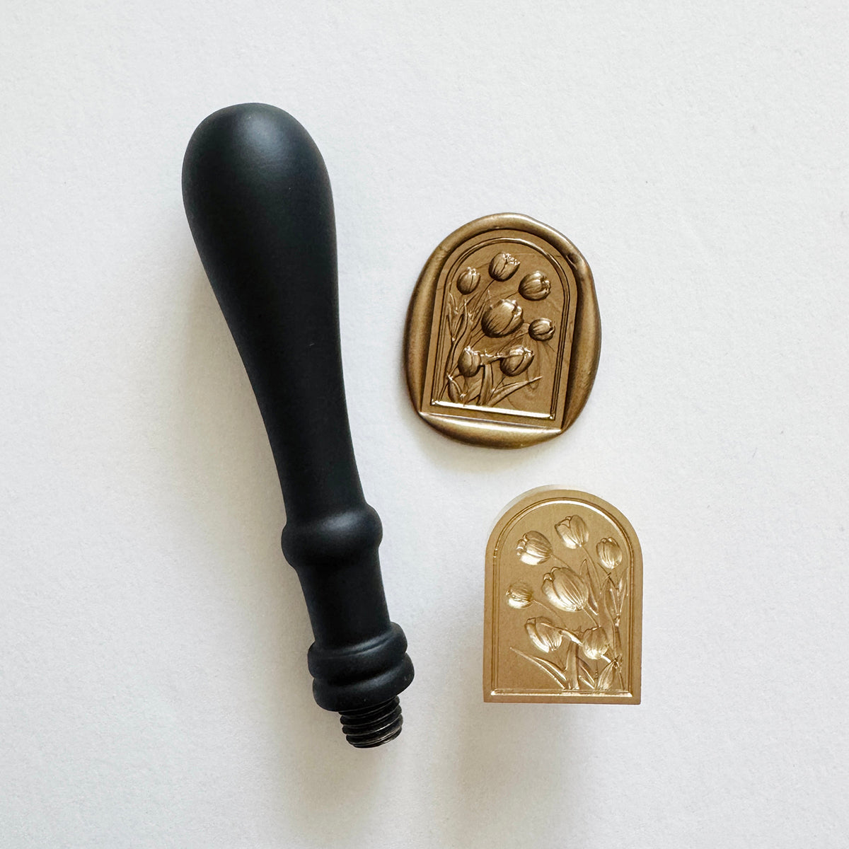 Spring Tulips Wax Stamp (3D)