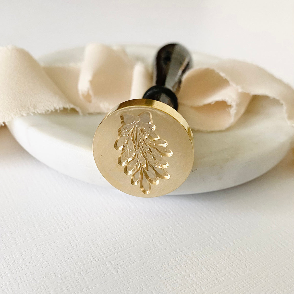 Hanging Mistletoe Wax Seal Stamp