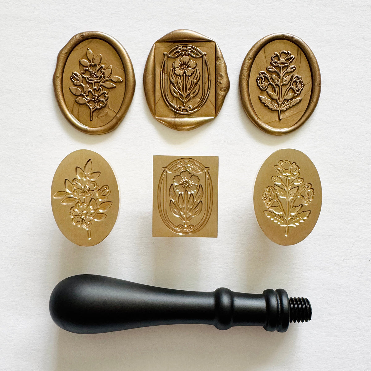 Jane Austen Wax Seal Stamp Set (Set of 3)