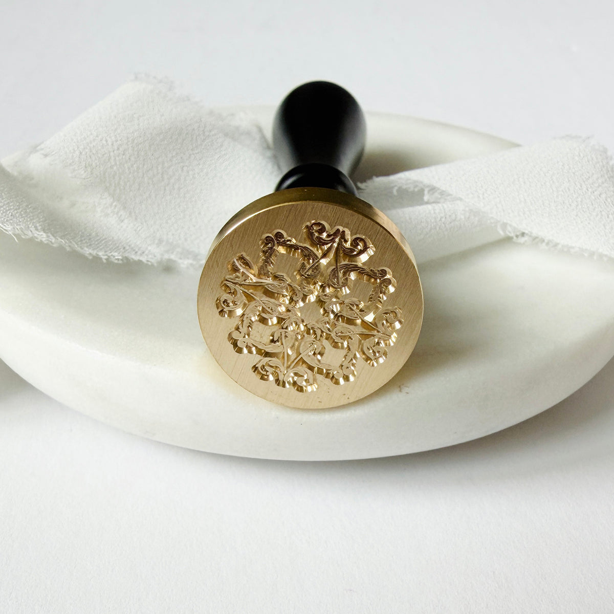 Victorian Filigree Wax Seal Stamp