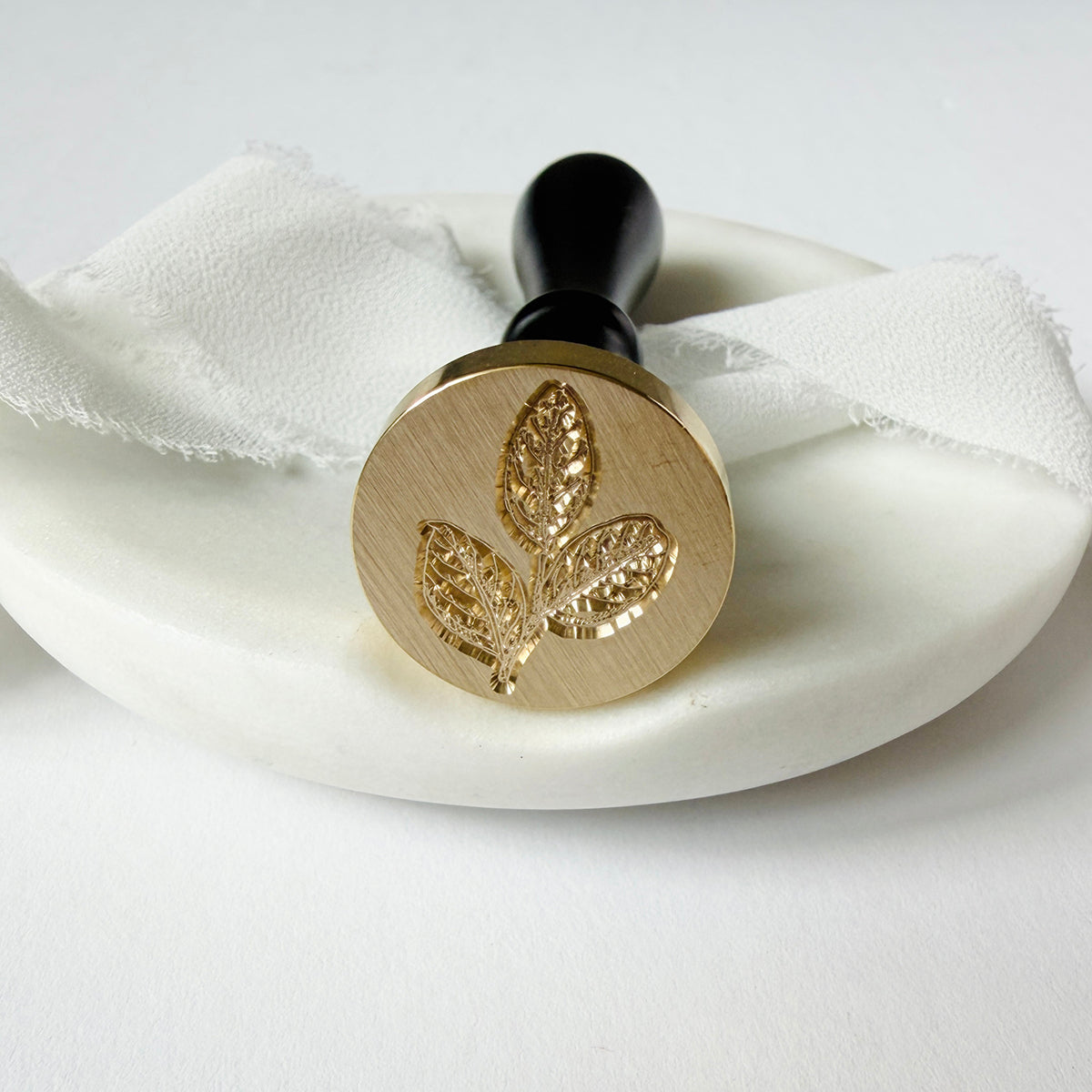 Botanical Leaves Wax Seal Stamp
