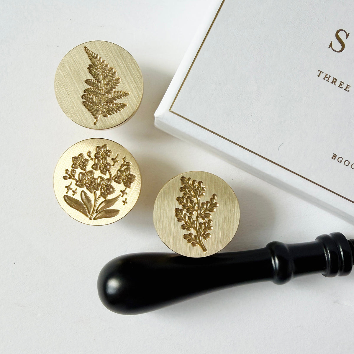 Autumn Meadow Wax Seal Stamp Set (Set of 3)