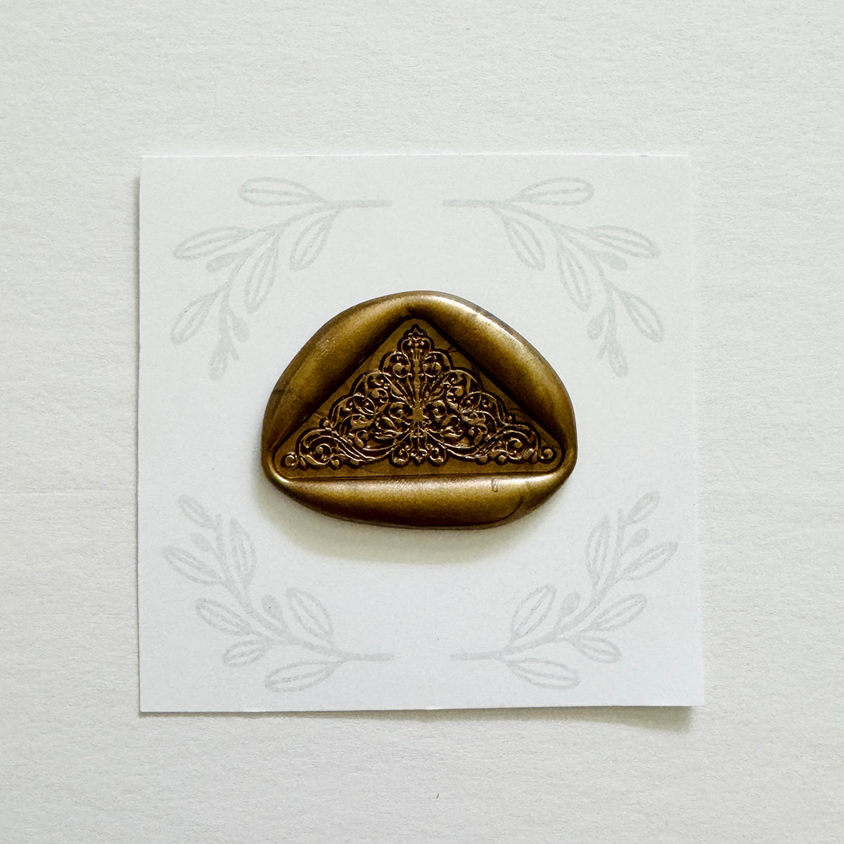 Triangle No. 1 Wax Seal Stamp