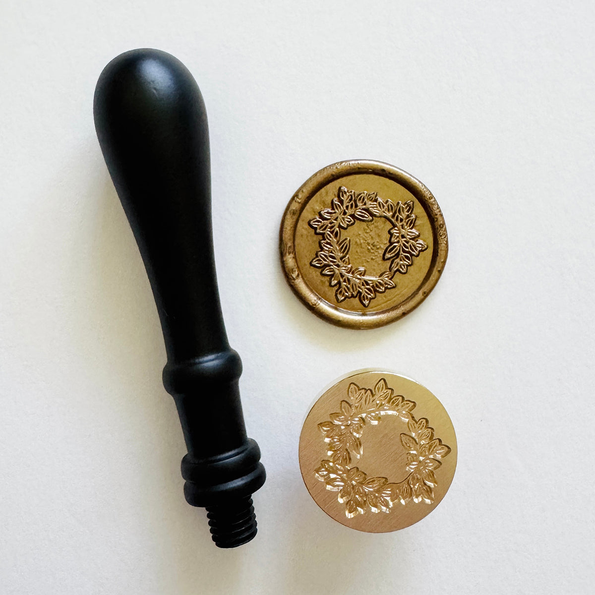 Heirloom Wreath Wax Stamp