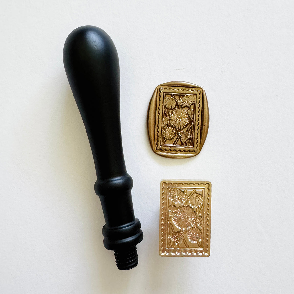 Aster Postage Stamp Wax Stamp