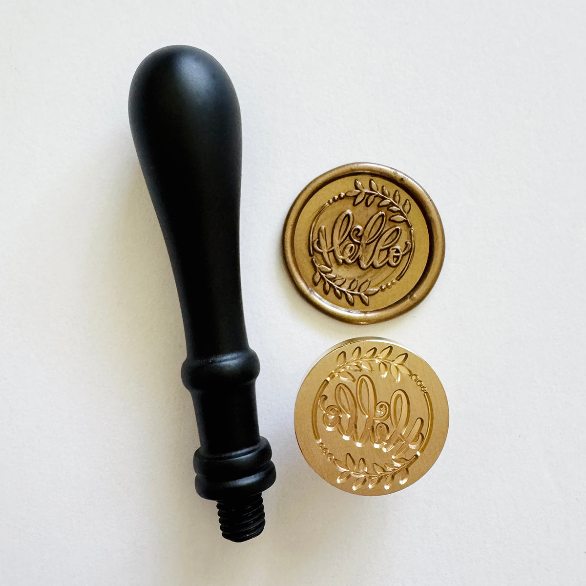 Hello Wax Stamp