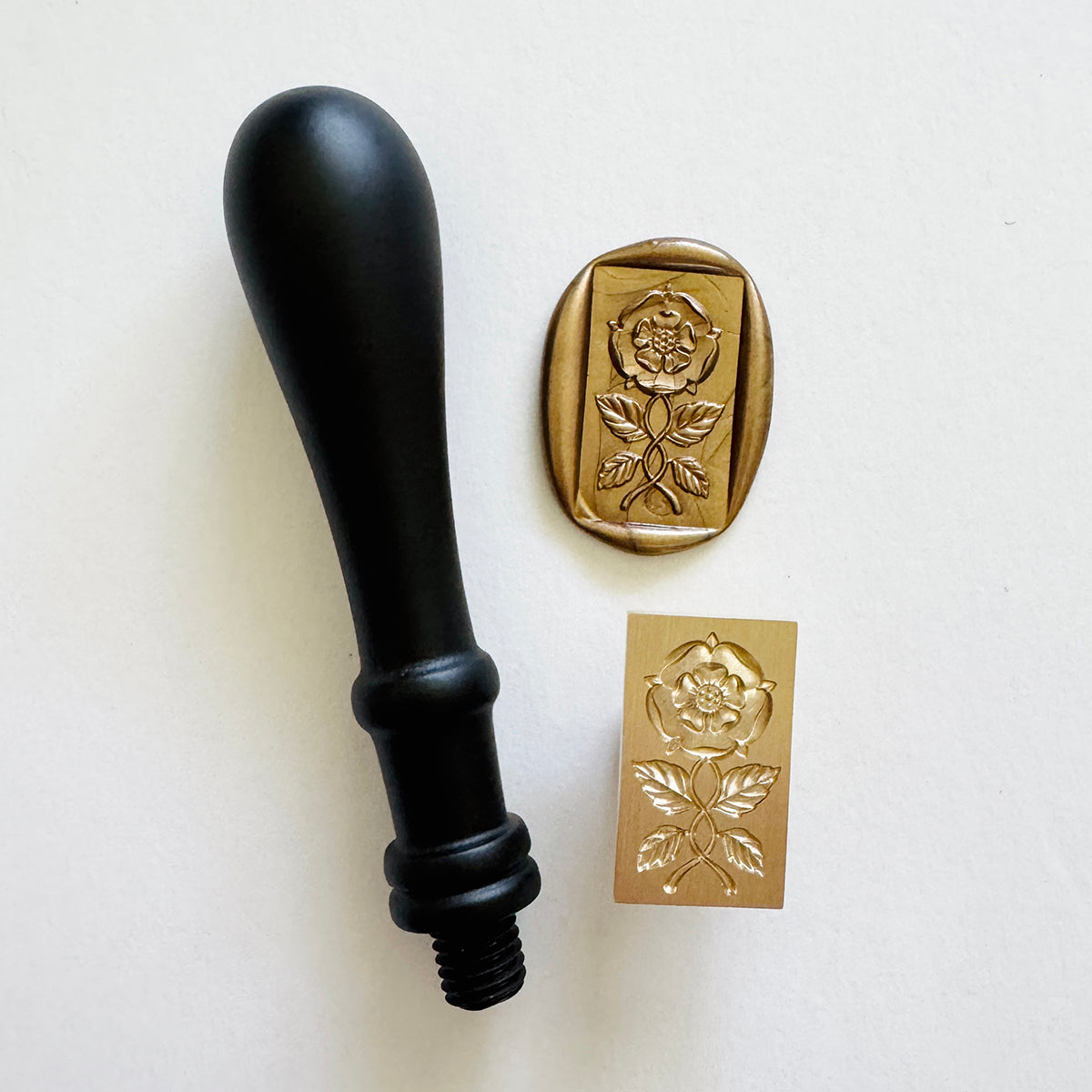 Tudor Rose Wax Stamp (3-D)