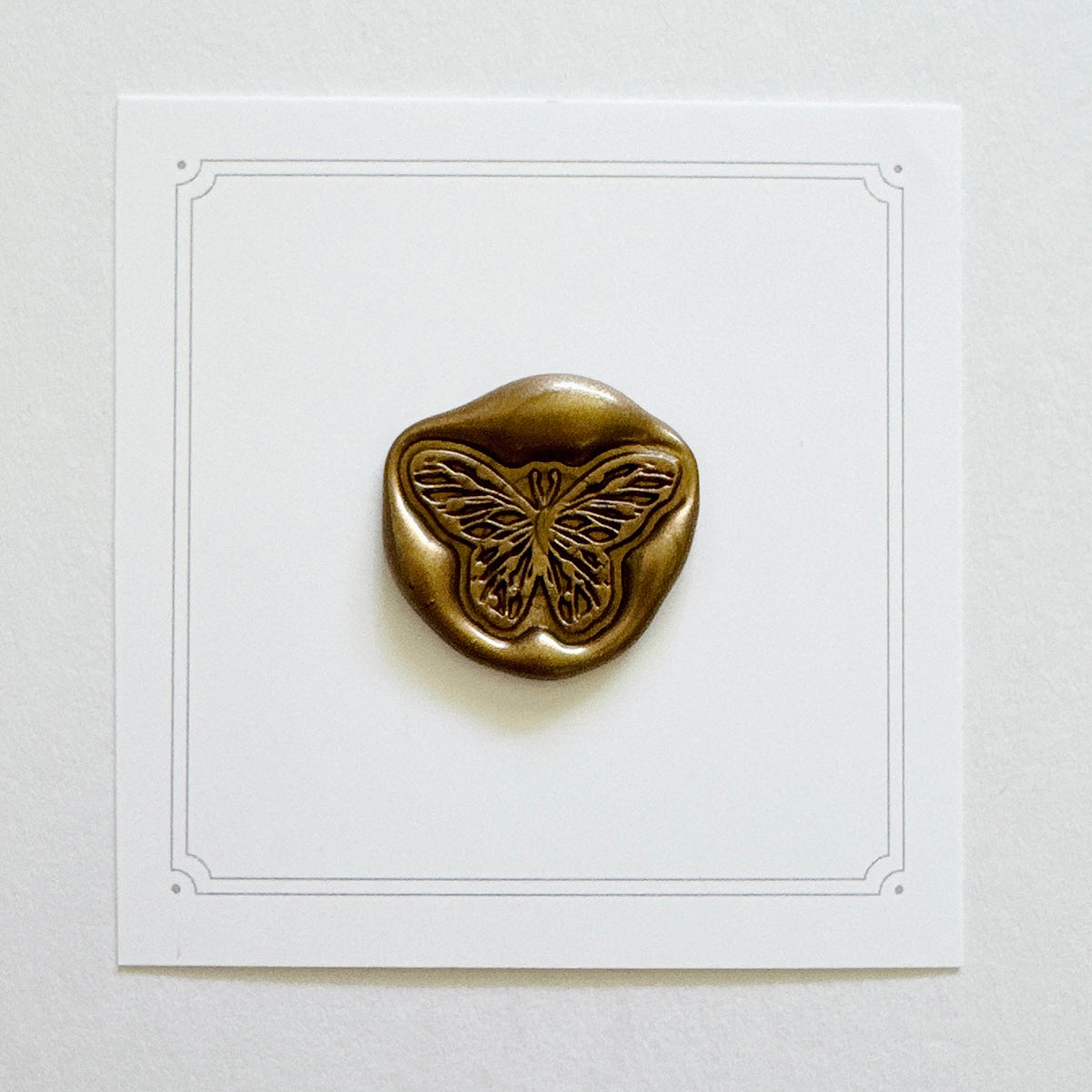 Mini Butterfly Wax Stamp