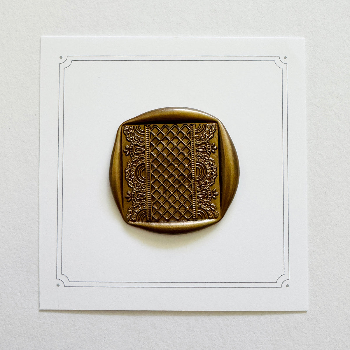 Antique Lace Wax Stamp