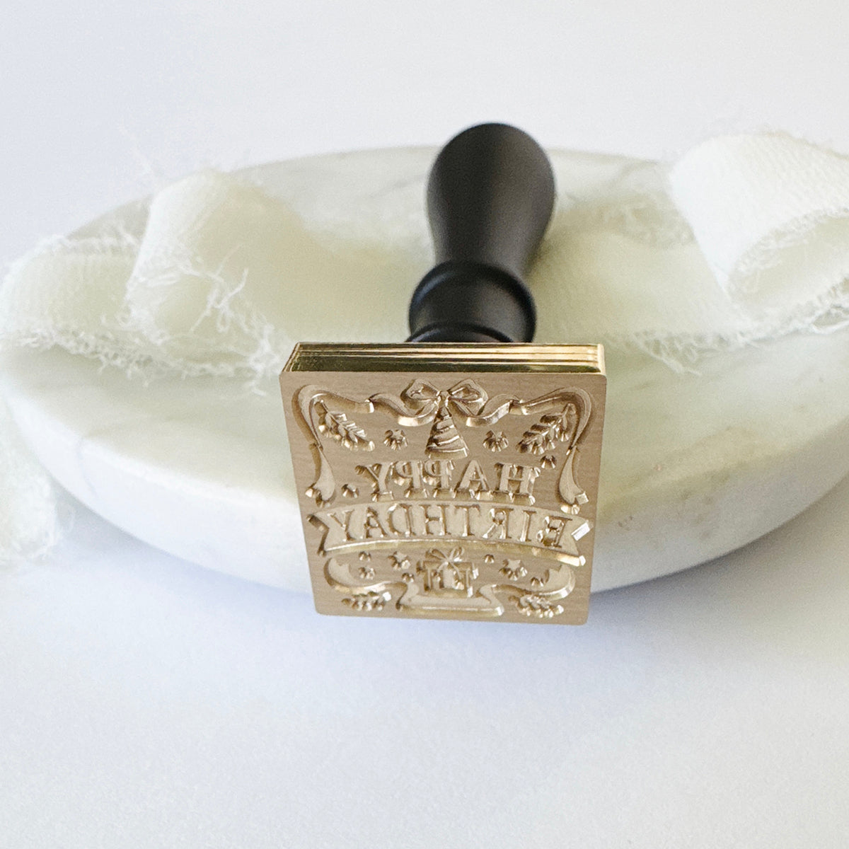 Happy Birthday Wax Seal Stamp Set (Set of 3)