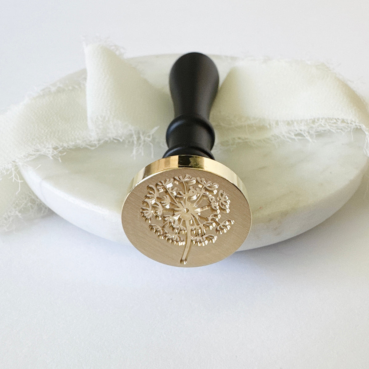 Make a Wish Dandelion Wax Stamp
