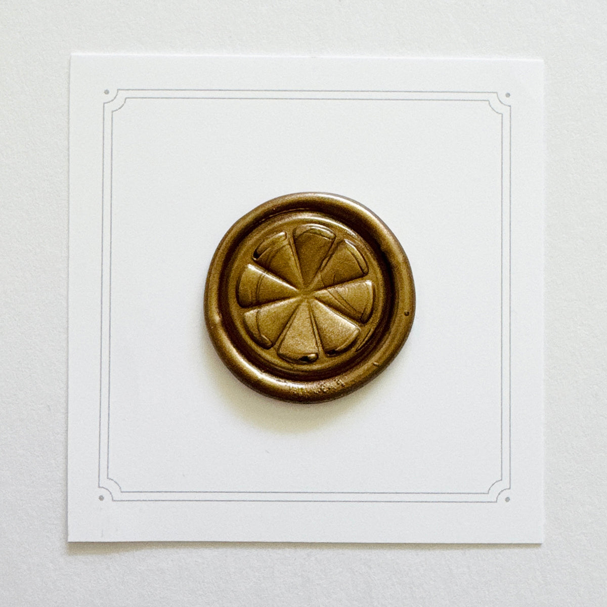 Citrus Wax Seal Stamp Set (Set of 3)