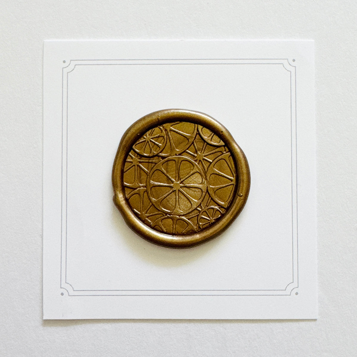Citrus Wax Seal Stamp Set (Set of 3)