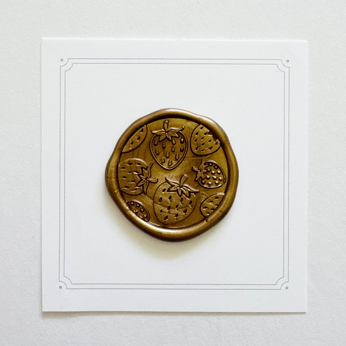Strawberry Wax Seal Stamp