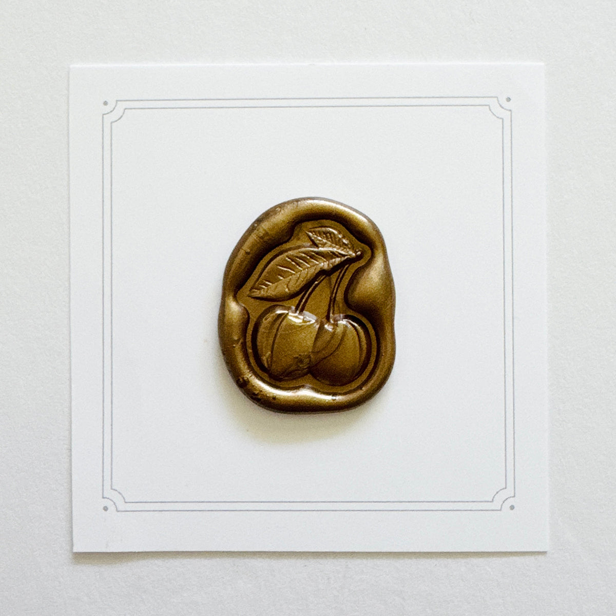 Cherry Wax Seal Stamp Set (Set of 3)