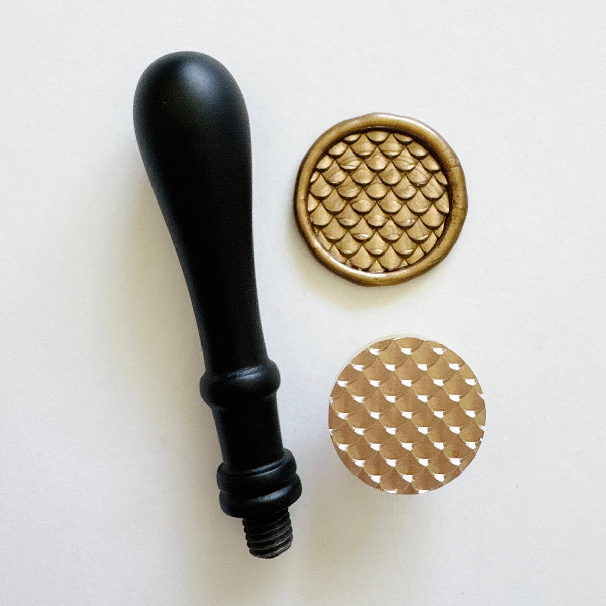 Mermaid Scales Wax Stamp (3-D)