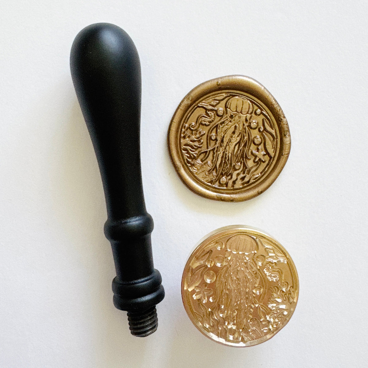 Jelly Fish Wax Stamp
