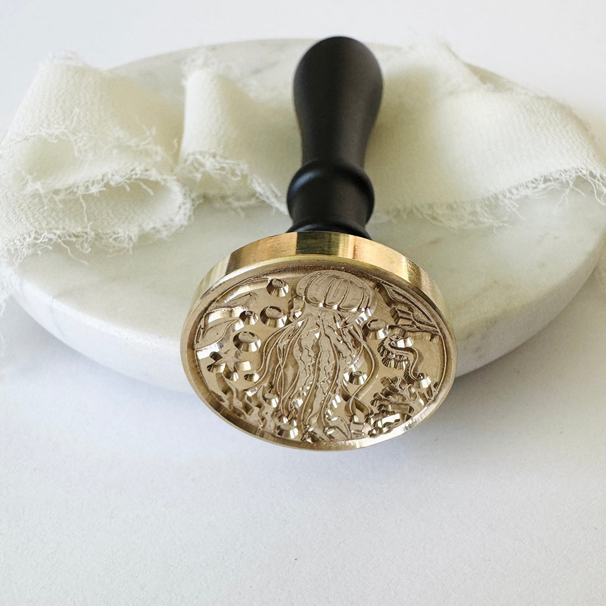 Jelly Fish Wax Stamp