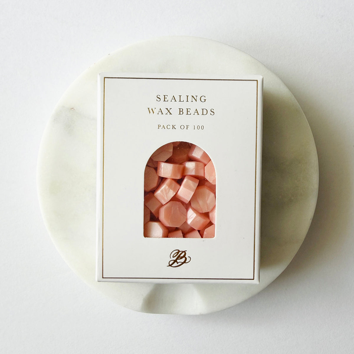Peach Sealing Wax Beads