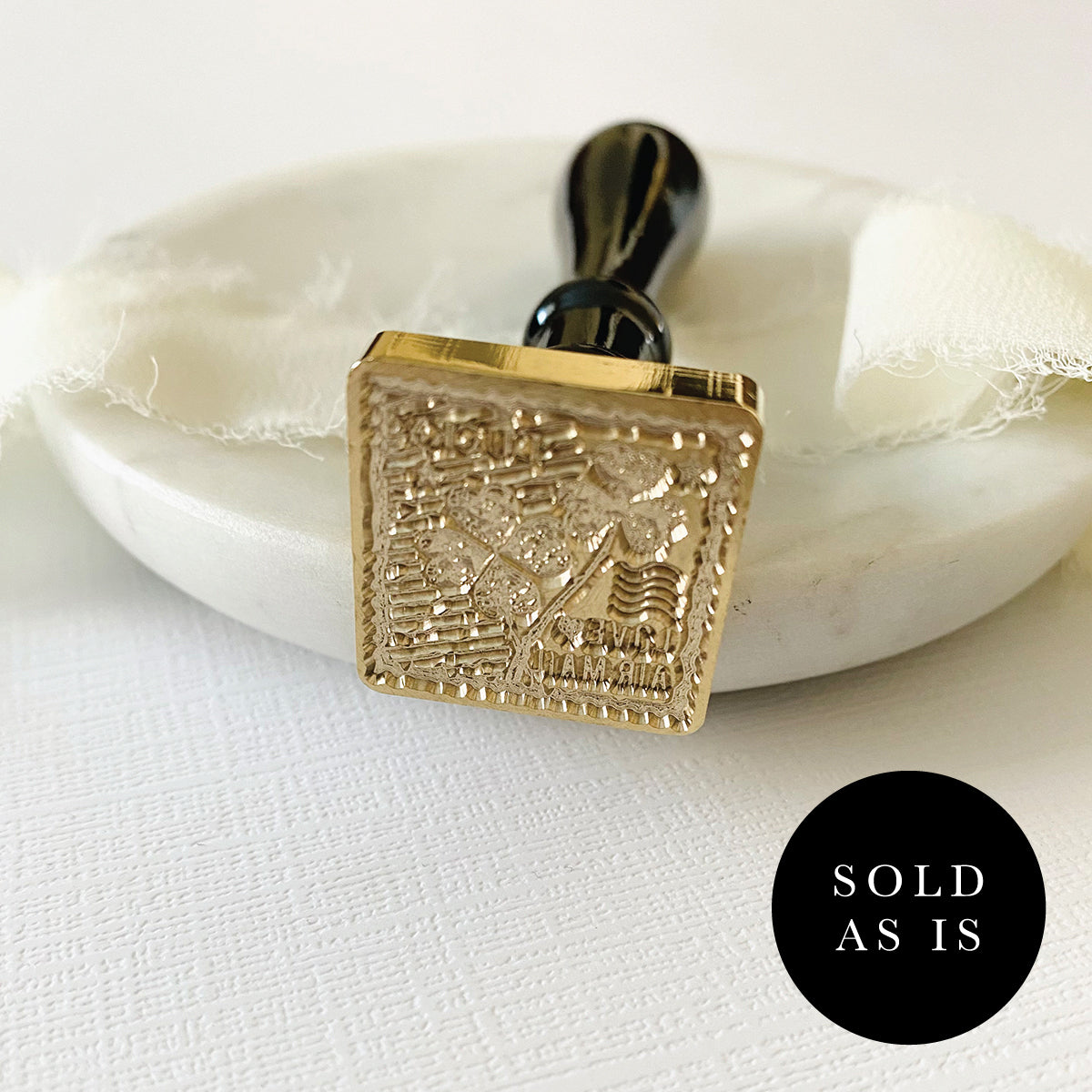 Sold As Is - Lucky Stamp Wax Seal Stamp