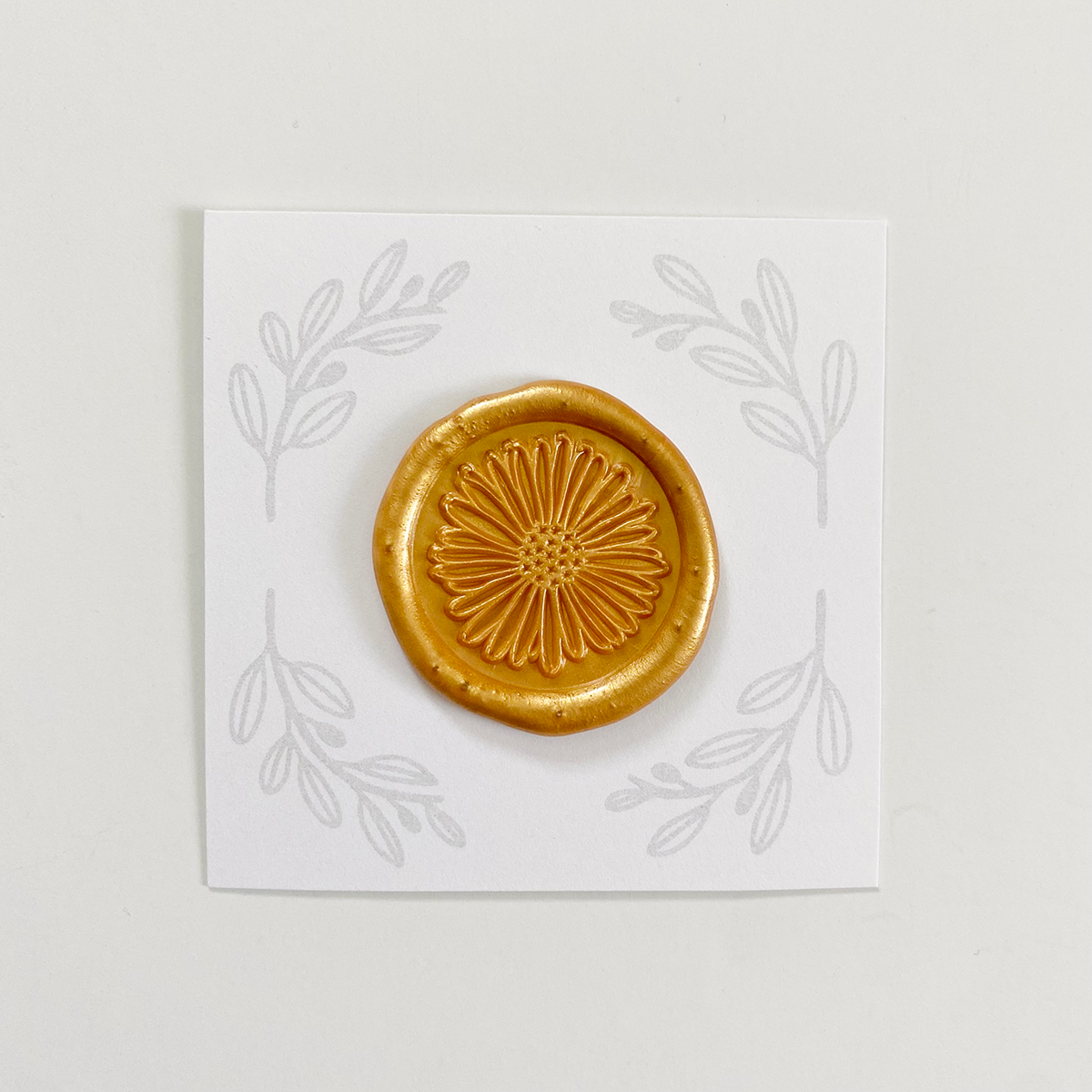 Daisy Wax Stamp