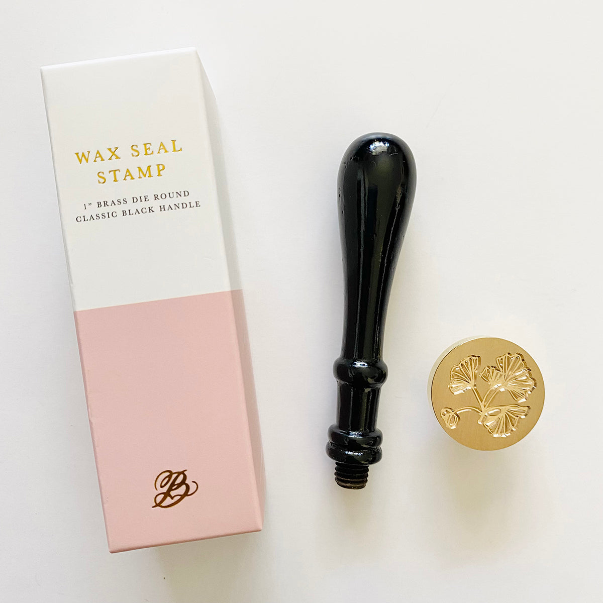 Ginkgo Leaves Wax Stamp