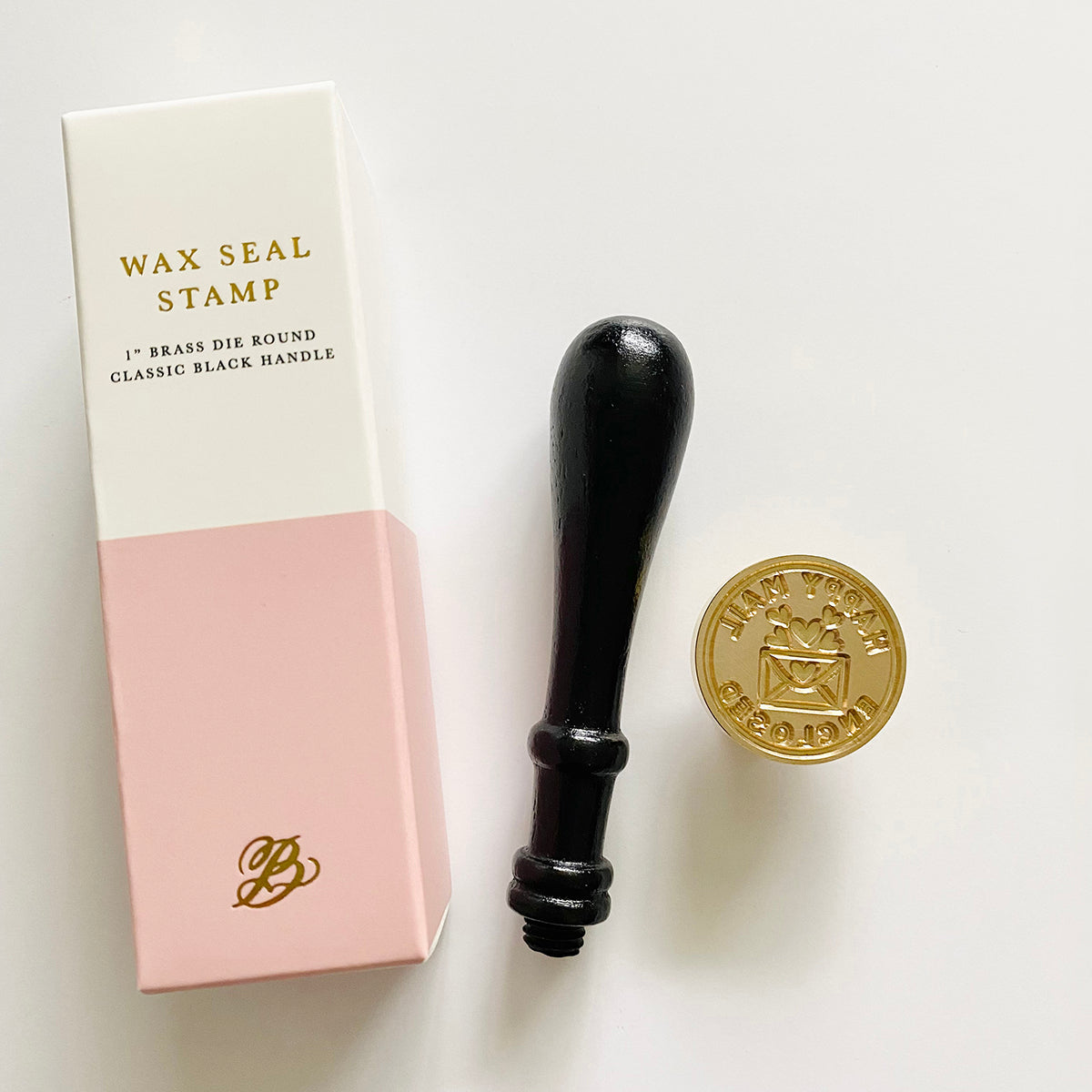 Happy Mail Enclosed Wax Stamp