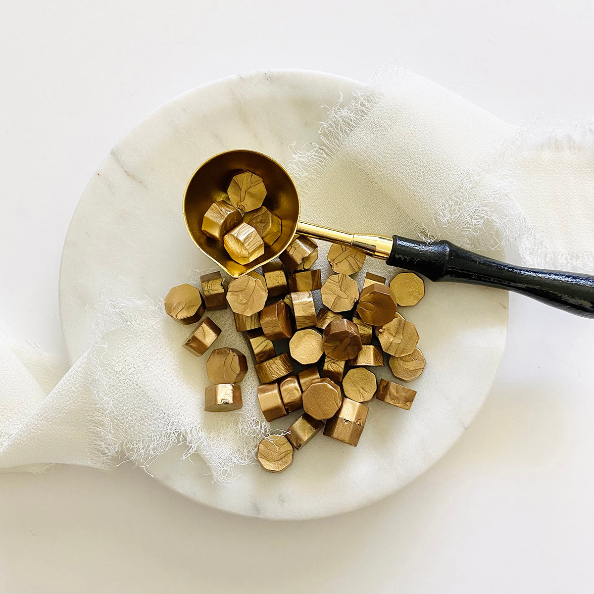 Gold Sealing Wax Beads B Goods Lettering