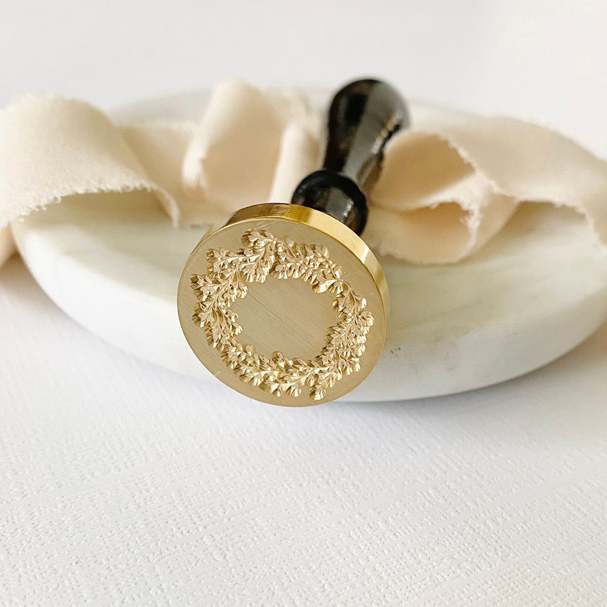 Wreath Wax Seal Stamp