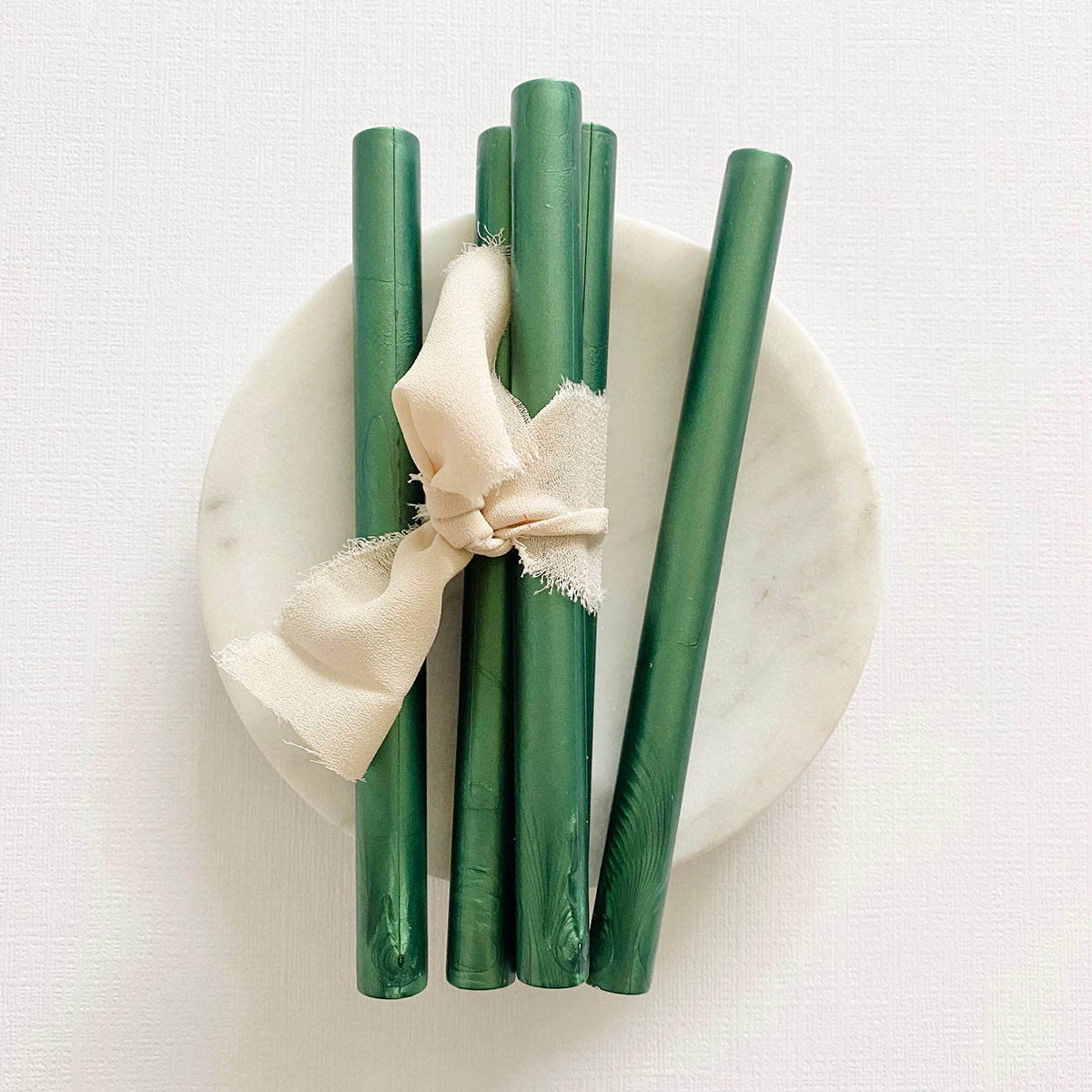 Holiday Green Sealing Wax Sticks