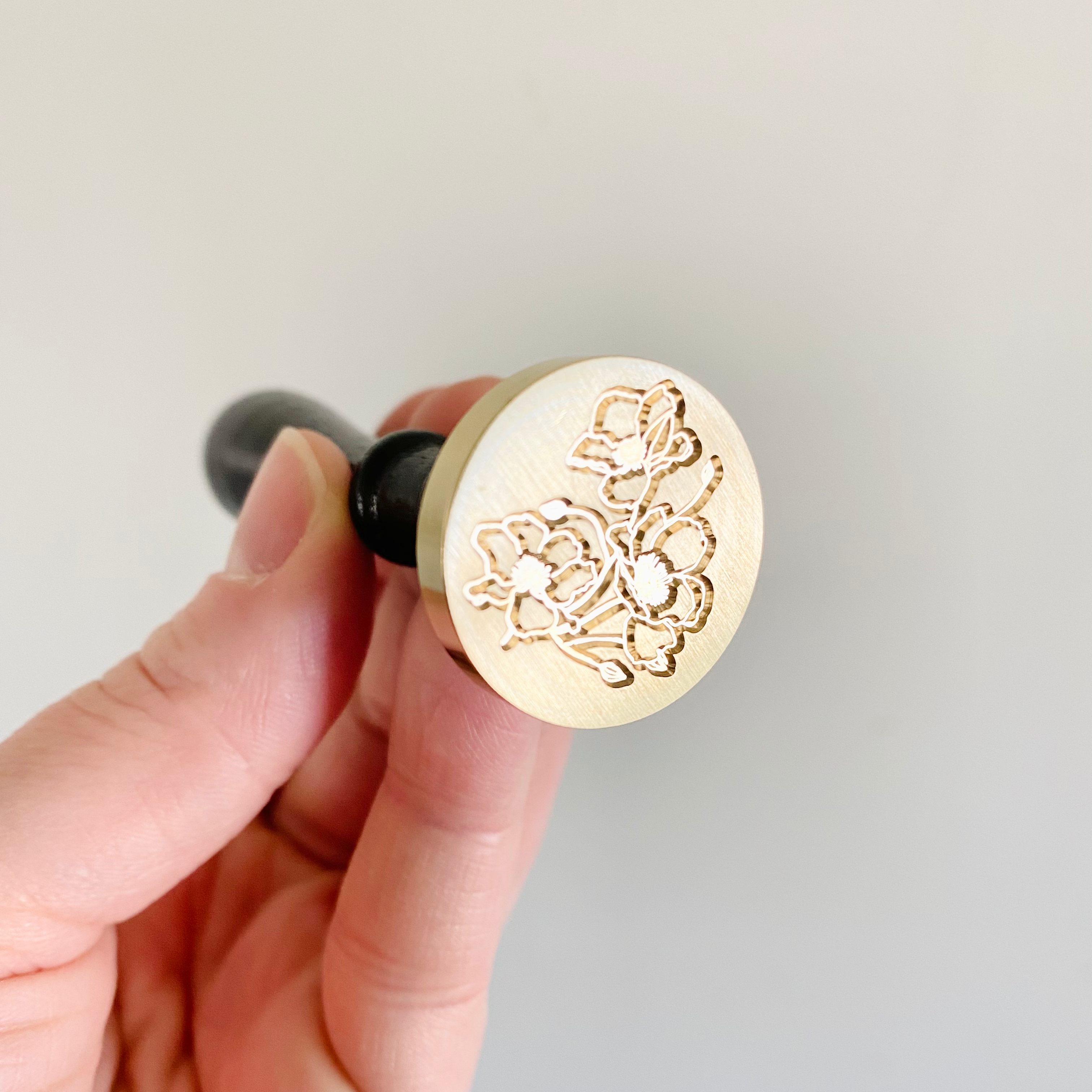 Poppy Wax Stamp