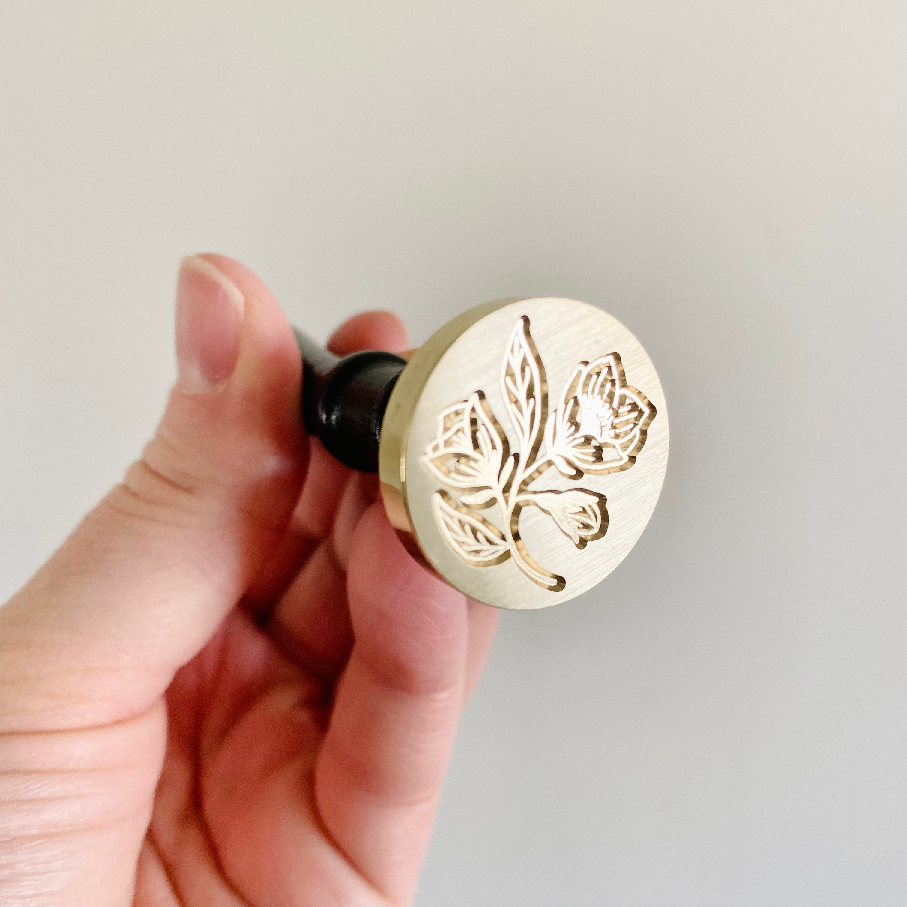 Wild Flower Wax Stamp