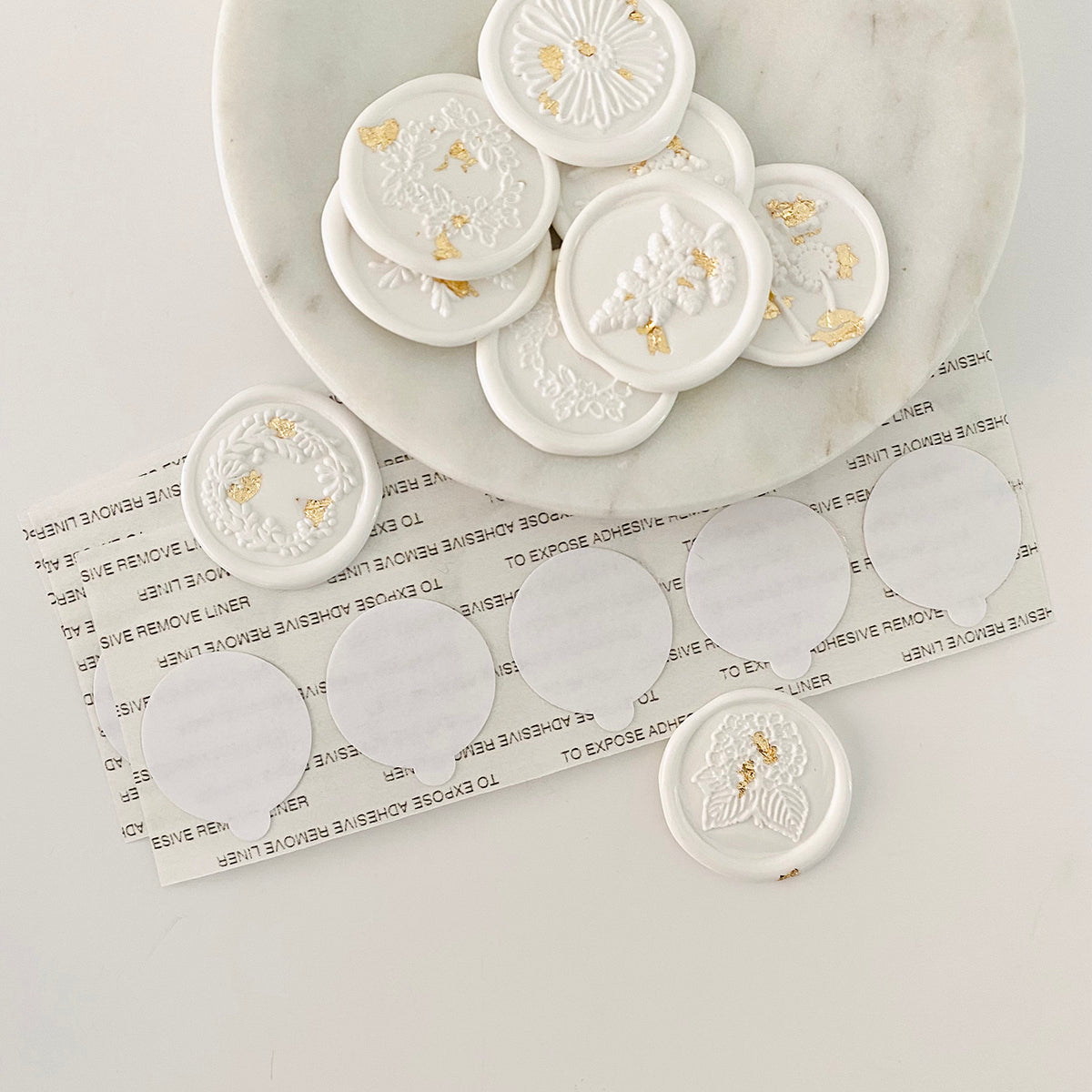 Wax Seal Adhesive Backing