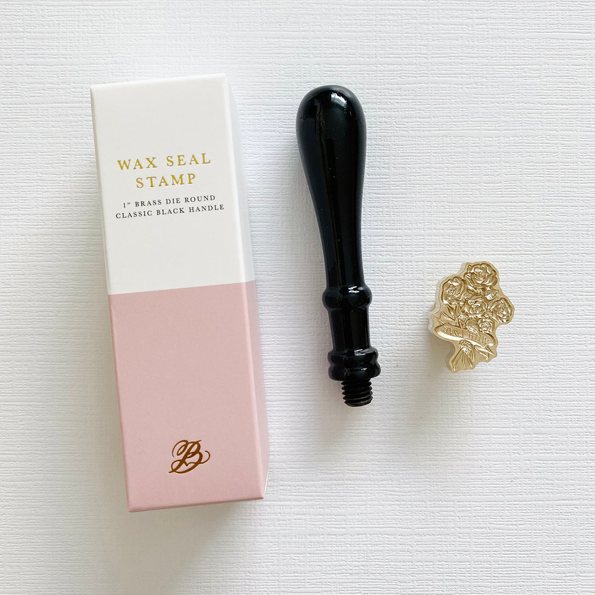 With Love Bouquet Wax Seal Stamp 3-D