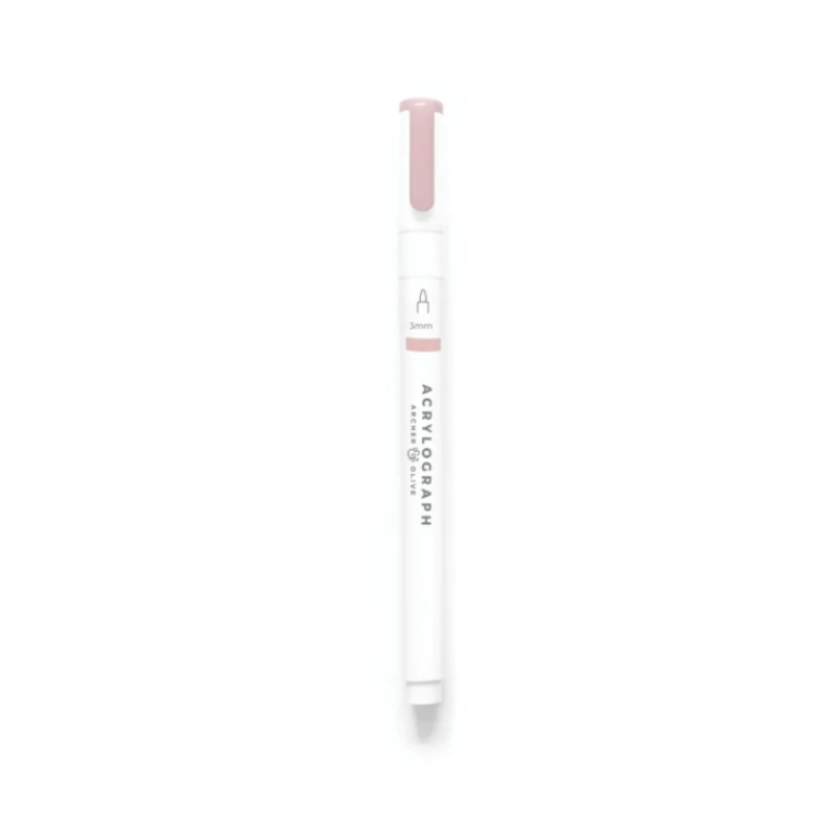 Archer & Olive Acrylograph Pen - Dusty Rose
