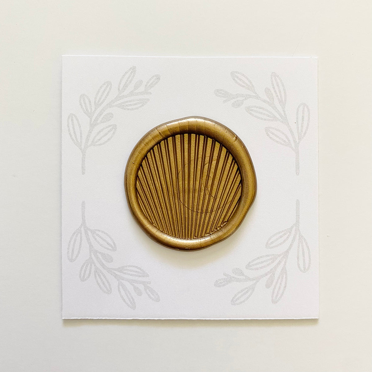 Shell Wax Stamp