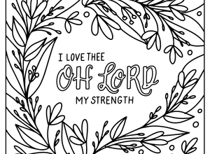 August Free Coloring Page
