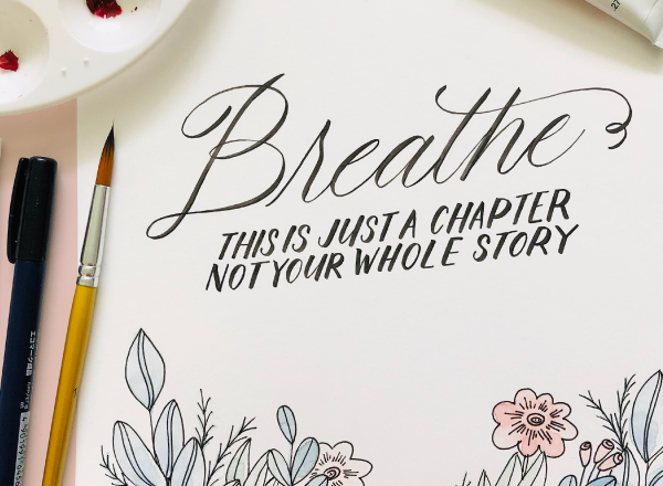 Breath. This is just a chapter. Not your whole story.