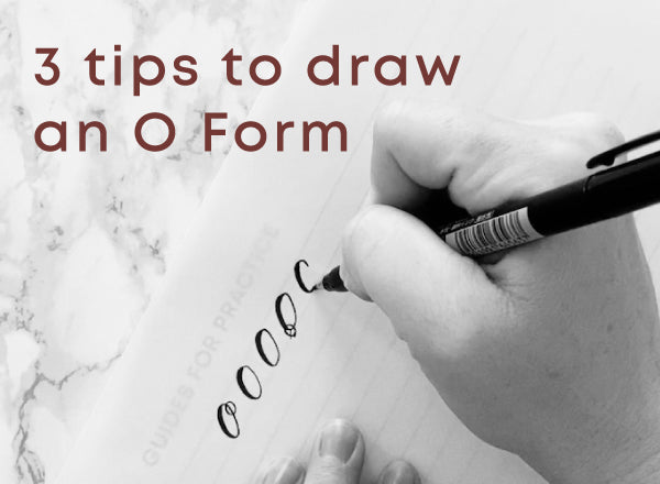 3 Tips for Drawing the perfect O Form