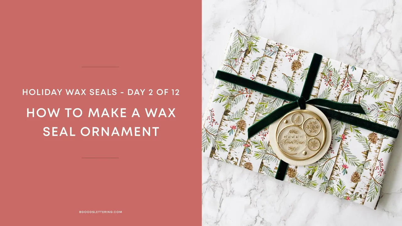 How to make a Wax Seal Ornament