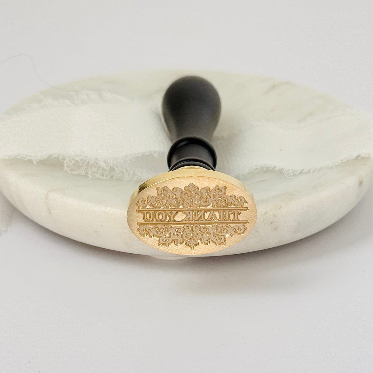 Oval Thank You Wax Stamp