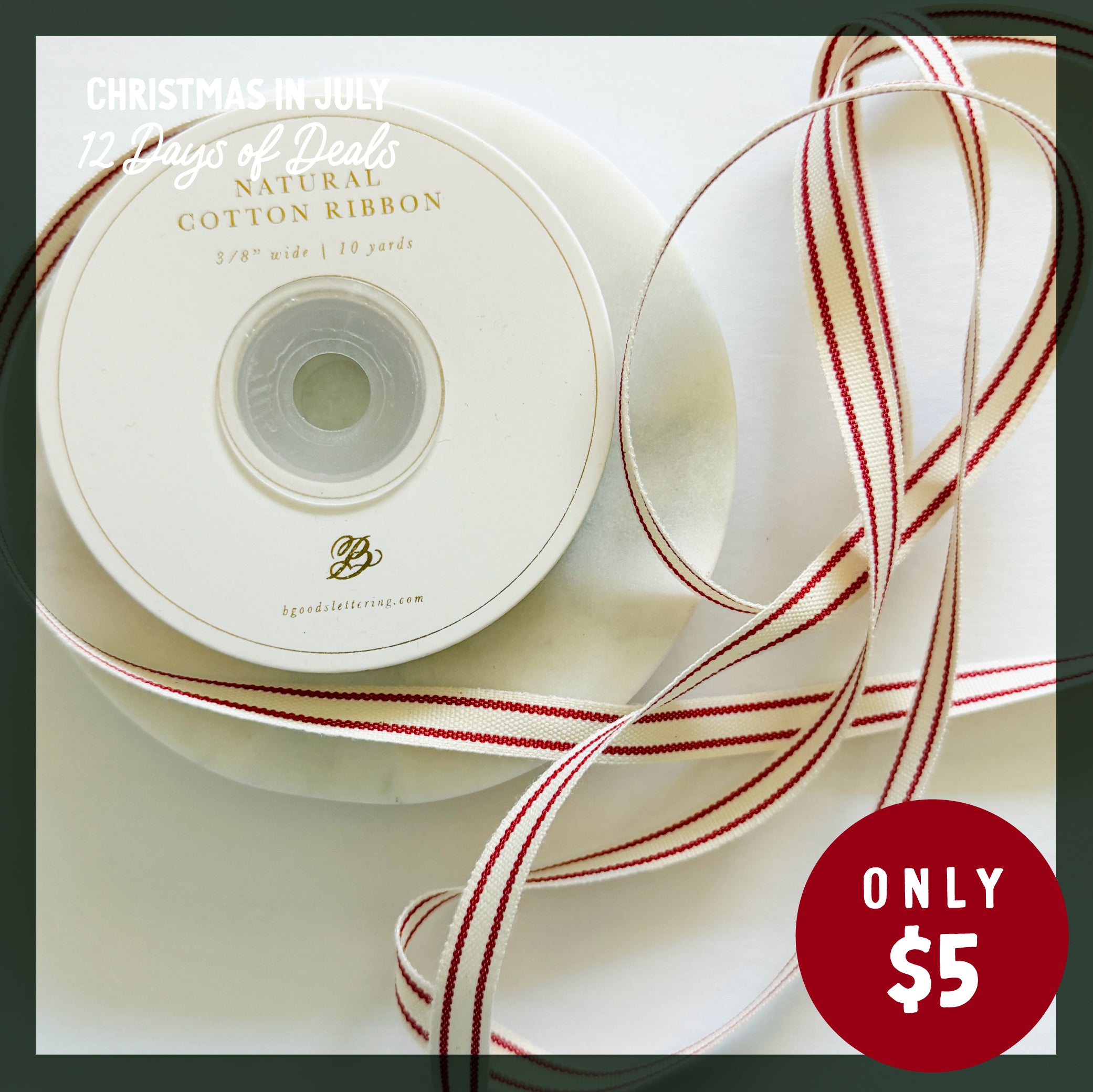 Natural Cotton Ribbon
